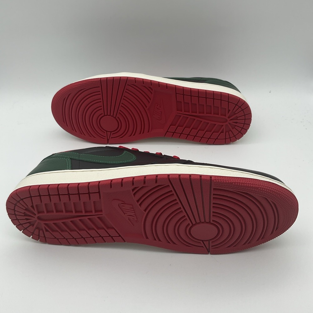 Size 11.5W - Air Jordan 1 Retro OG Low Black Gorge Green W (CZ0775-036) - Picture 7 of 9